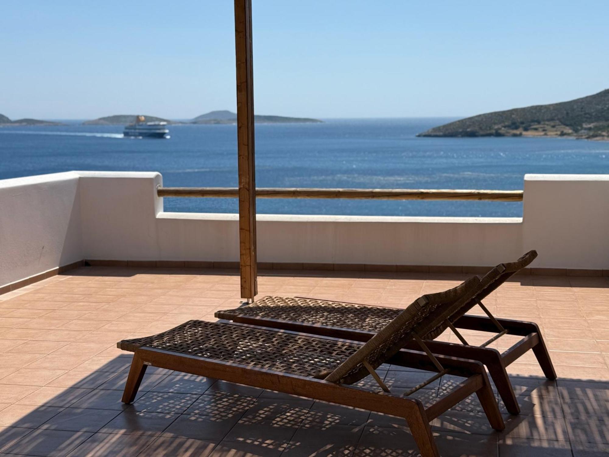 Lipsi Blue Hotel Eksteriør bilde